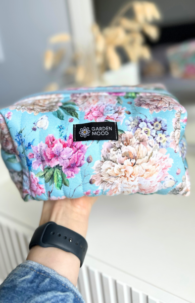 Cosmetic bag "Hydrangeas"