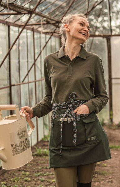 Limited Set “The Flower Girl” (Apron, Long-Sleeve T-Shirt, Leggings)